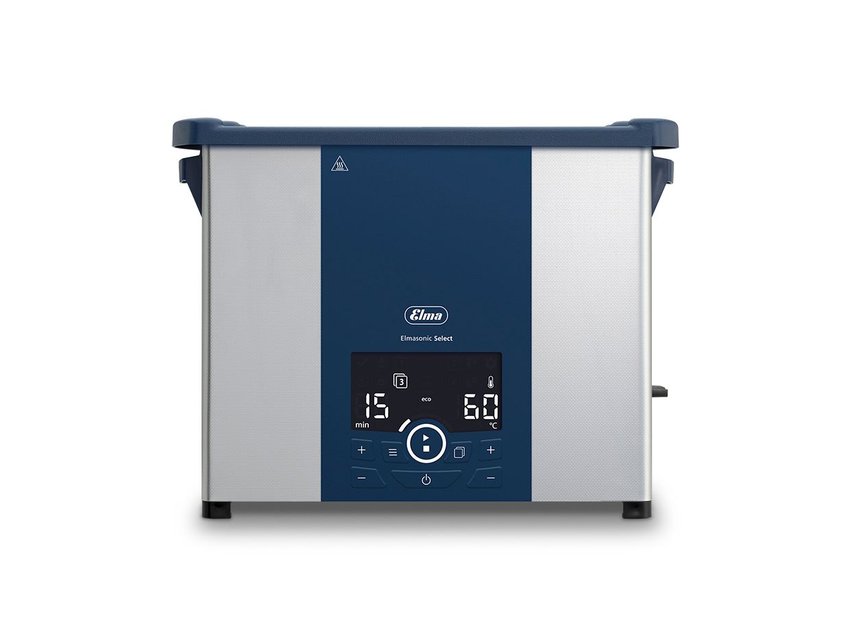 Ultrasonic Cleaning Machine 5.75 Litre Heated Tank With Lid Elma Select 60 - HUS60