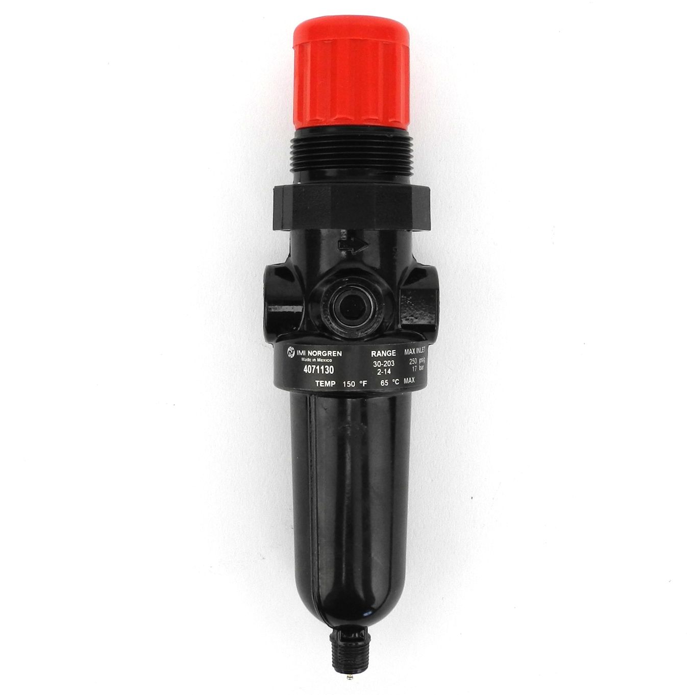 Filter Regulator For HW441 Compressor 16 Bar (RED) - HZW448