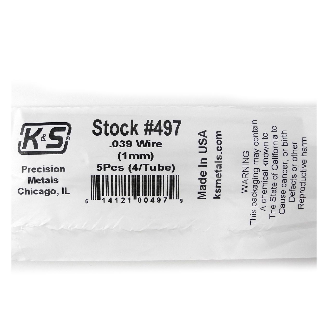 K&S #503 .055 Steel Music Wire