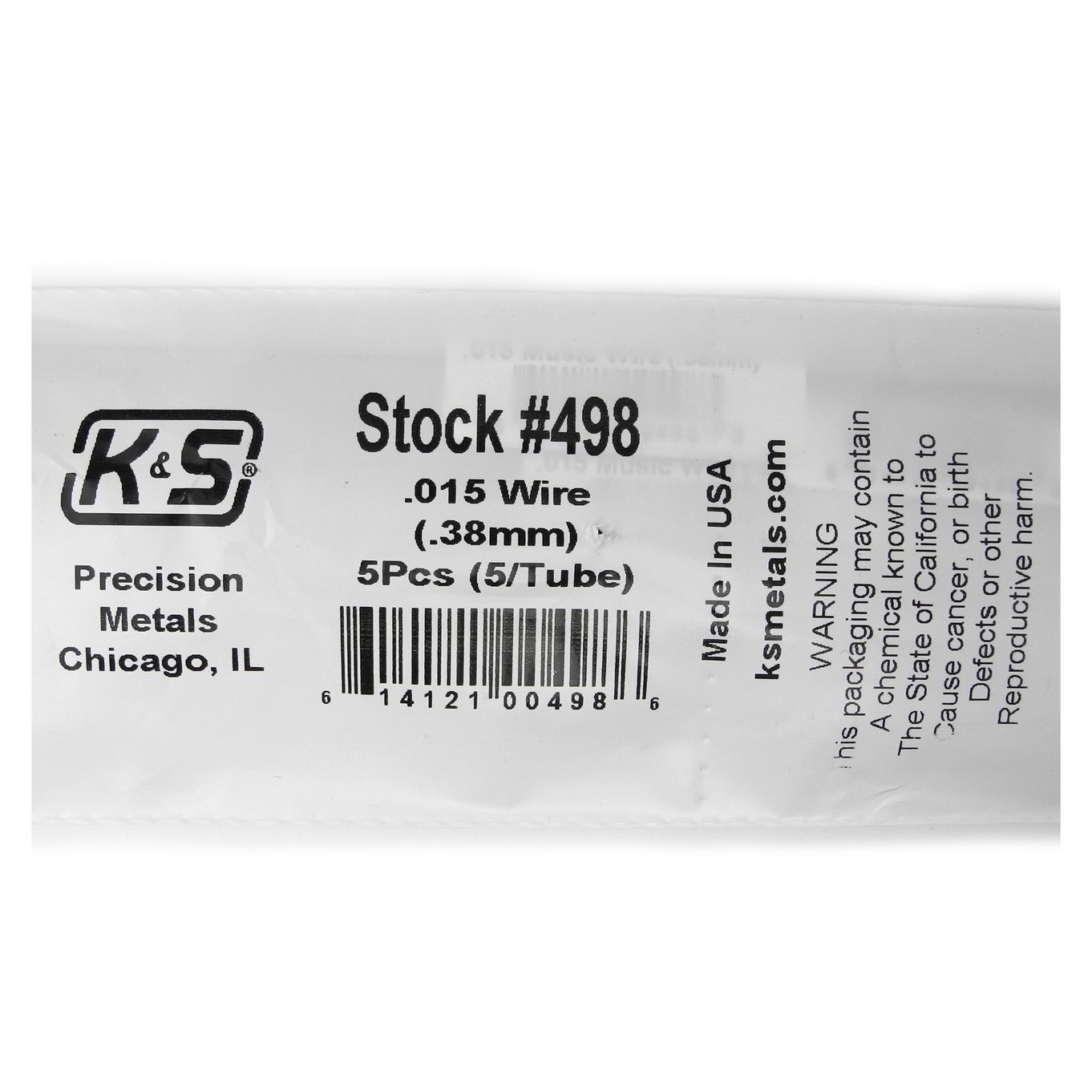 K&S Music Wire 1/8 D x 36 L