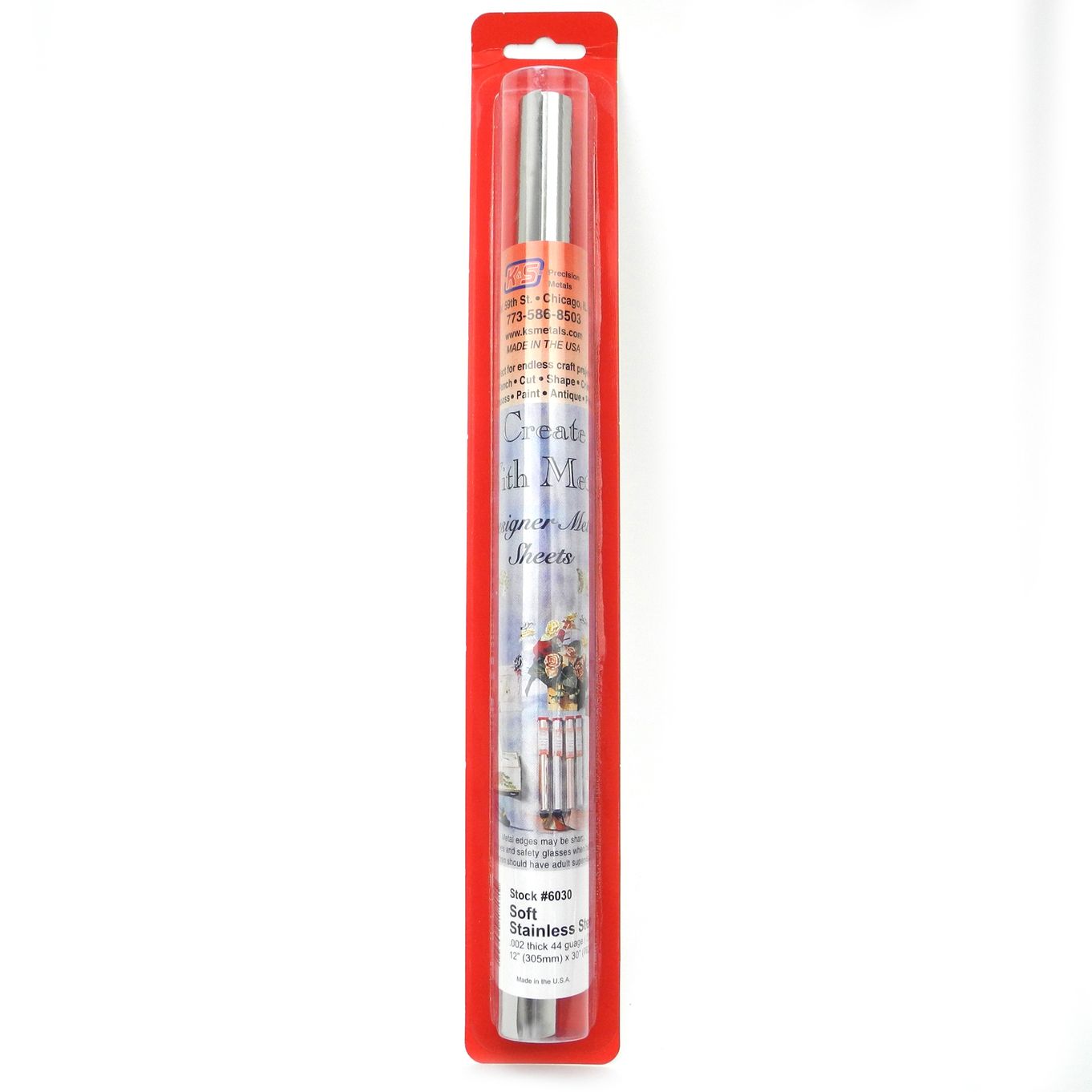 K&S Metals SS Foil .002