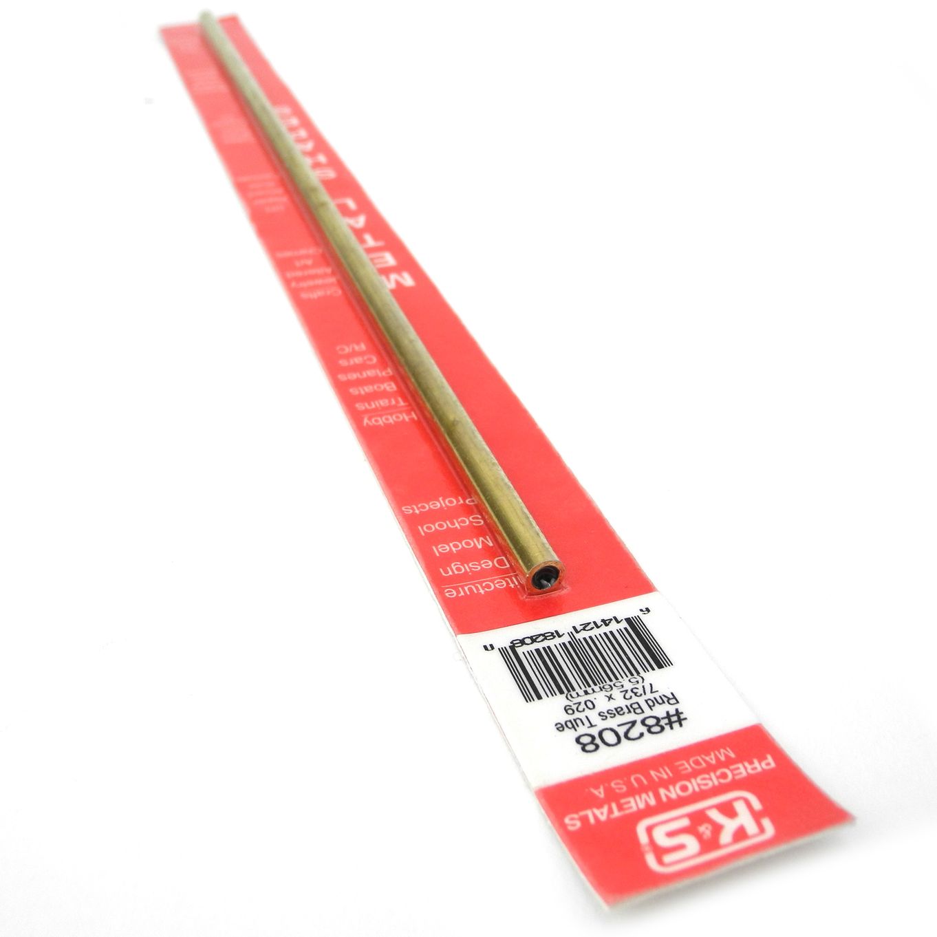 K&S Metals Round Brass Tube Imperial 12 Inch Lengths | Cornwall Model Boats - View #7