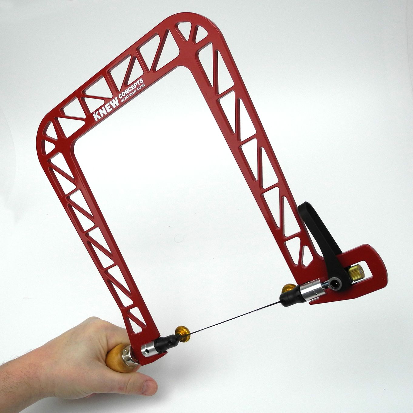 Saw Frame Heavy Duty Hand 8" MK4 Knew Concepts With Swivel Clamps - TS124008CS