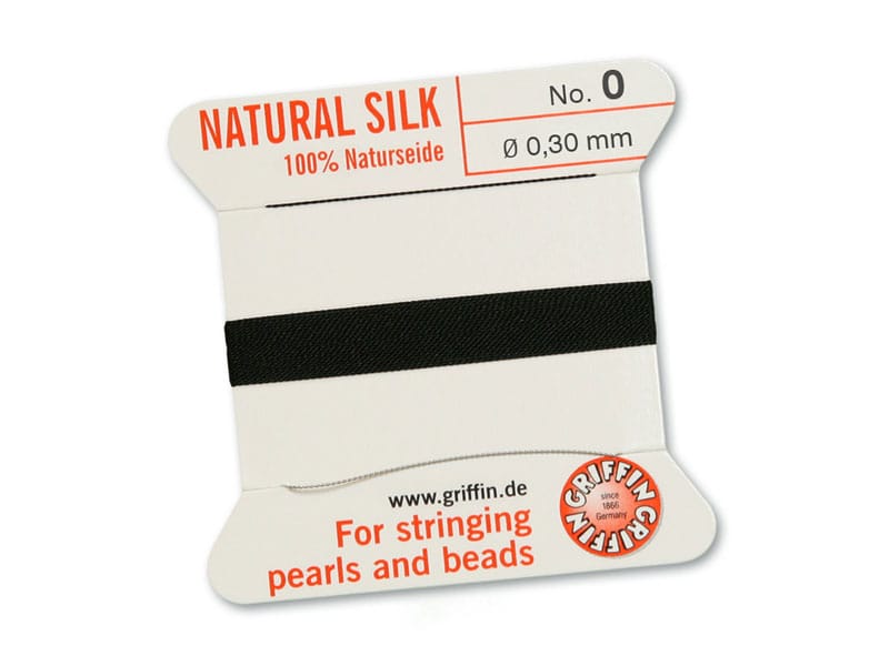 Griffin Black Silk Thread 0.30mm - FT530