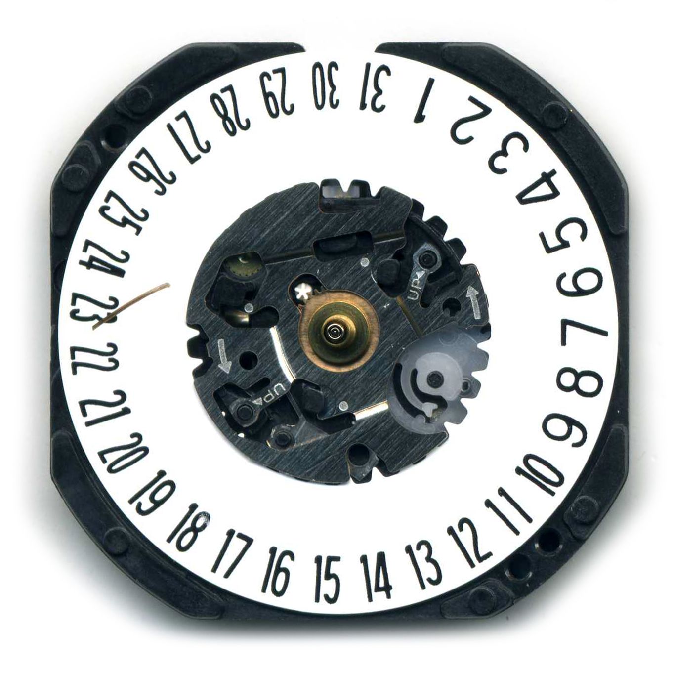 Hattori VX3K-6OC Quartz Watch Movement With 6 O'Clock Date - MZHATVX3K-6OC