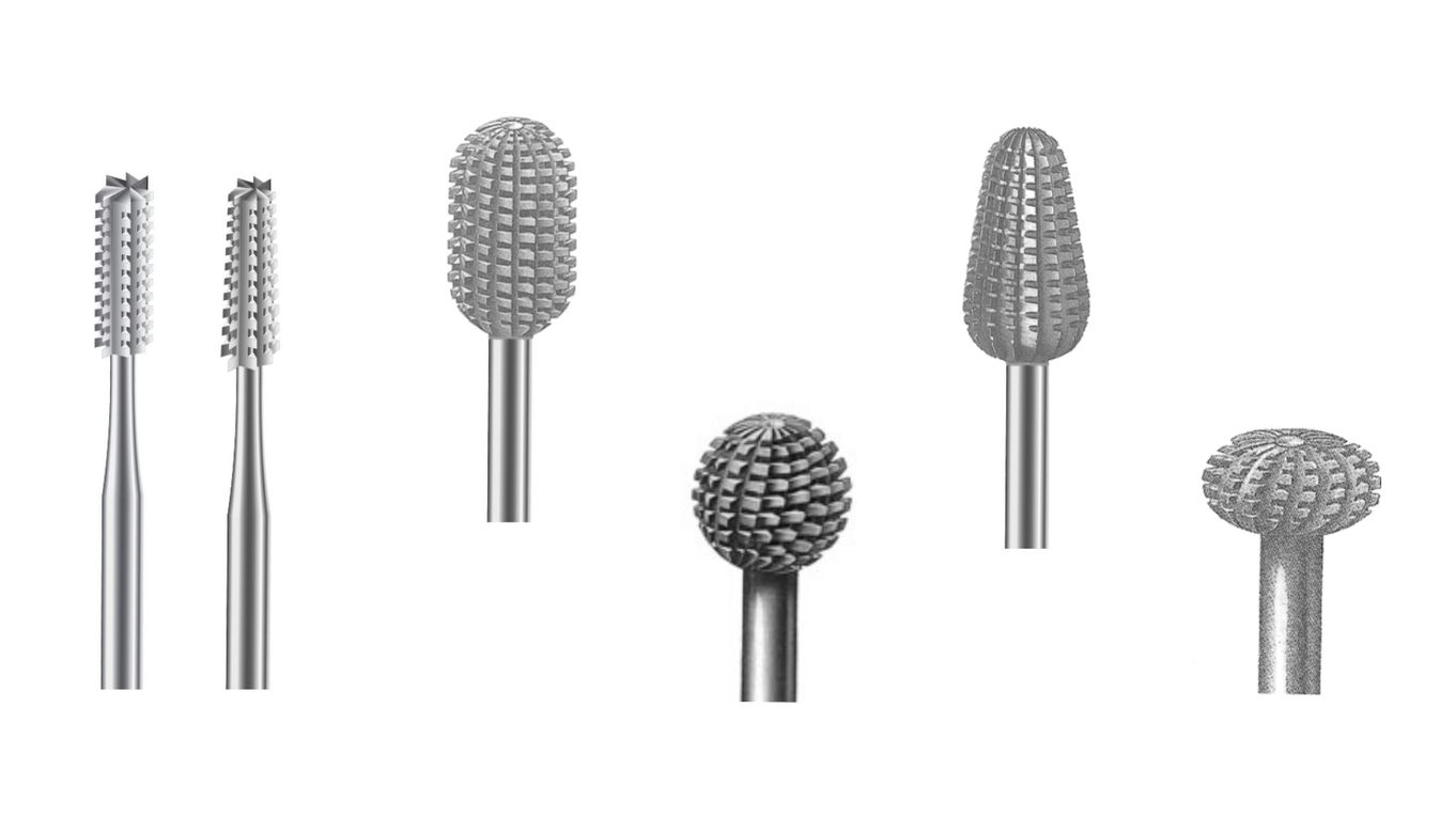 Busch Cross Cut Burrs