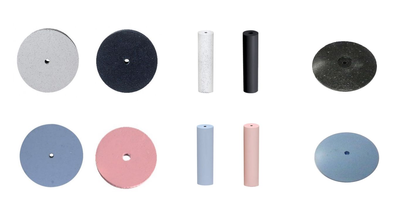 Silicone Cylinders and Wheels