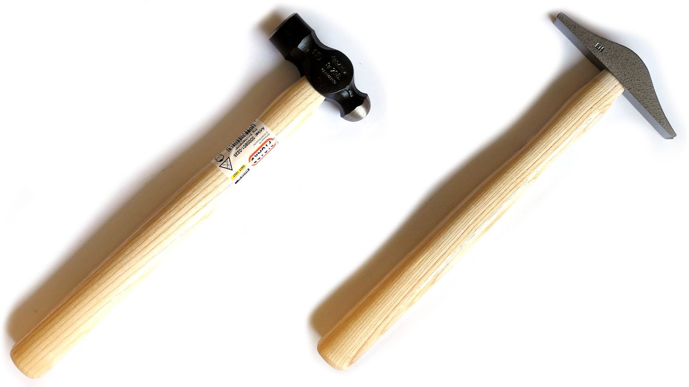 Ball Pein and Creasing Hammers