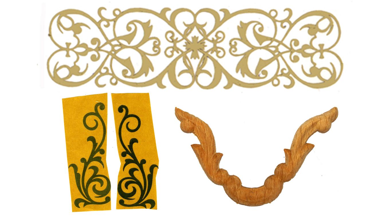 Case Top Mouldings & Decorations