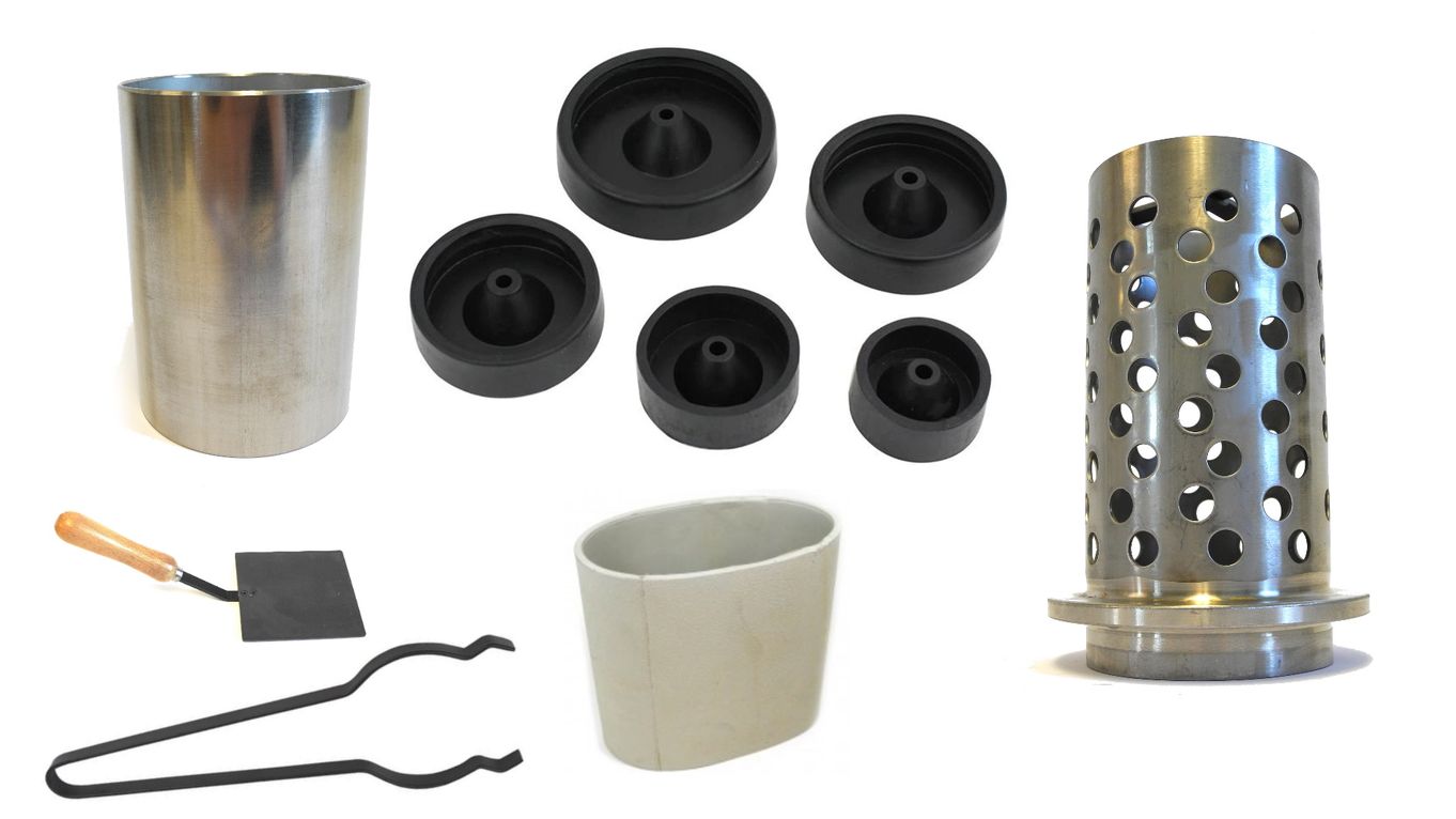 Flasks, Sprue Bases, Tongs & Sleeves