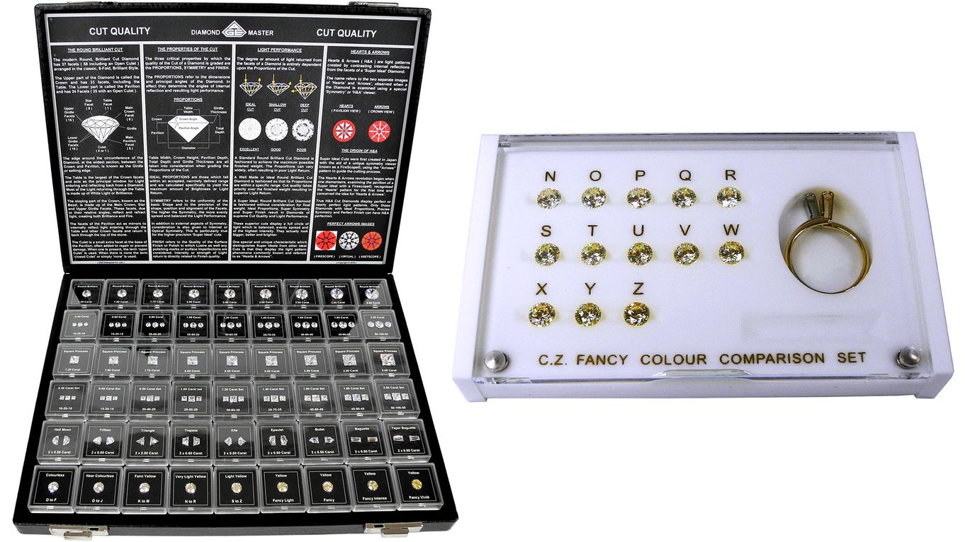 Diamond Grading Display Sets