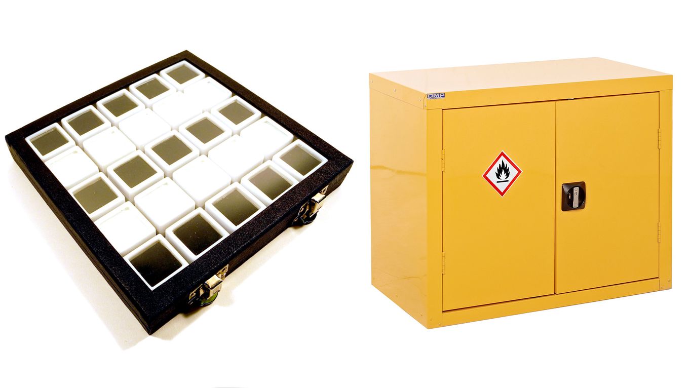 Storage Cabinets and Display Boxes