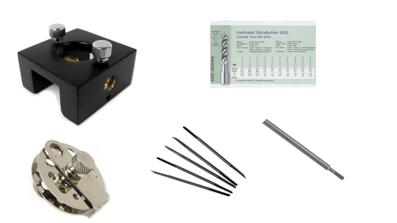 Pearl Drills & Clamps