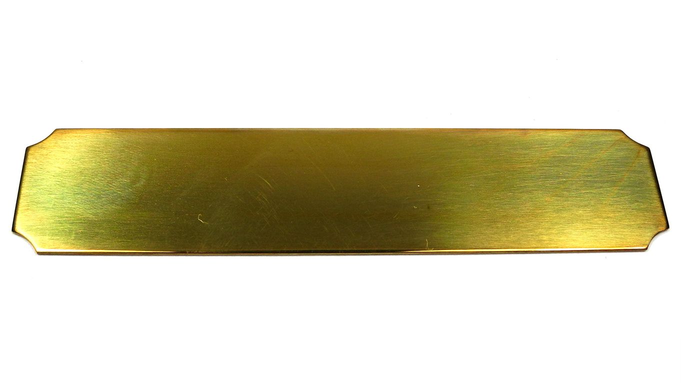 Inscription Plates, Shields and Pins