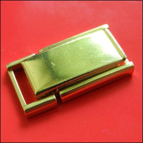 Foldover Clasps with springs centre