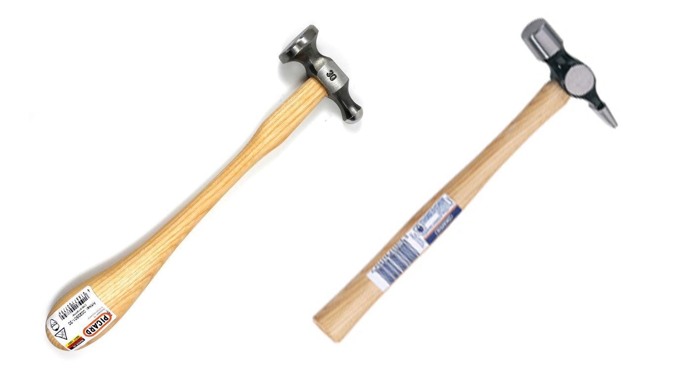 Repousse and Warrington Hammers