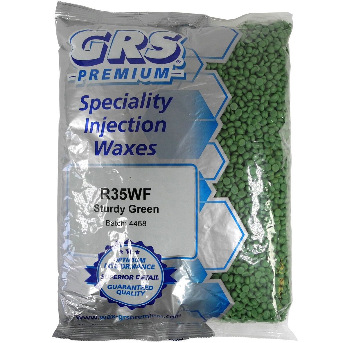 GRS R35WF Green Injection Wax 1Kg - TC020