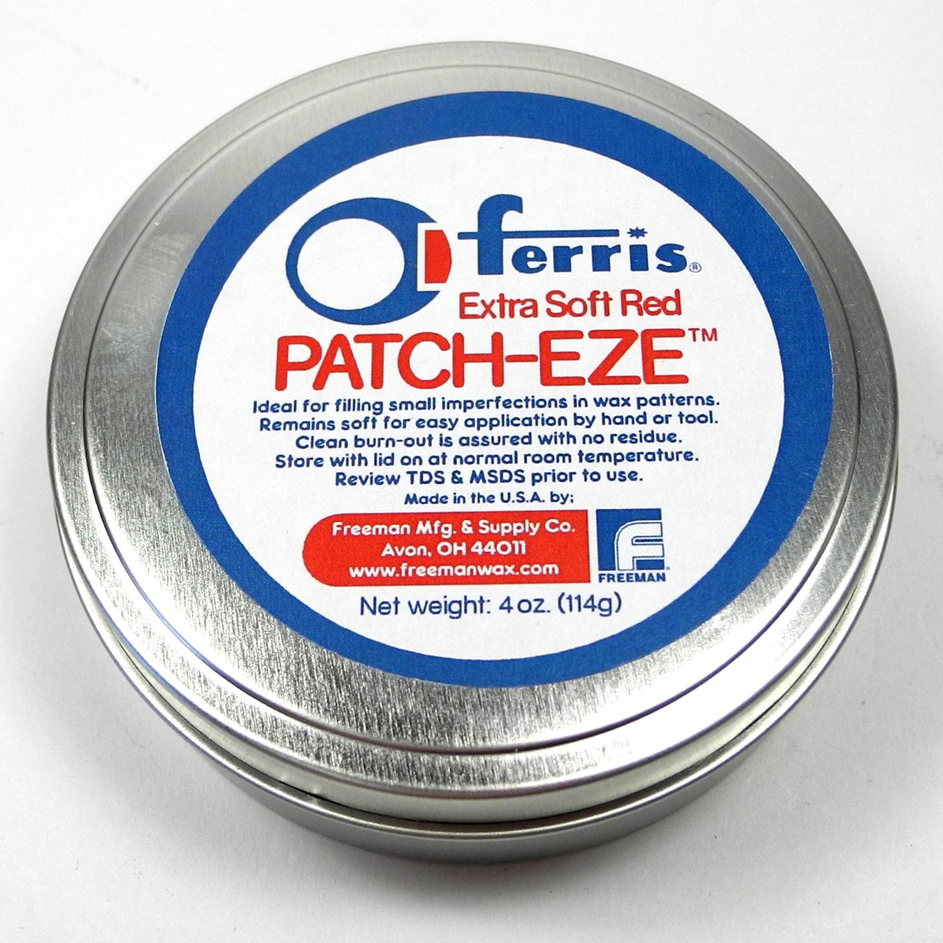 Ferris Extra Soft Red PATCH-EZE™- TC0165