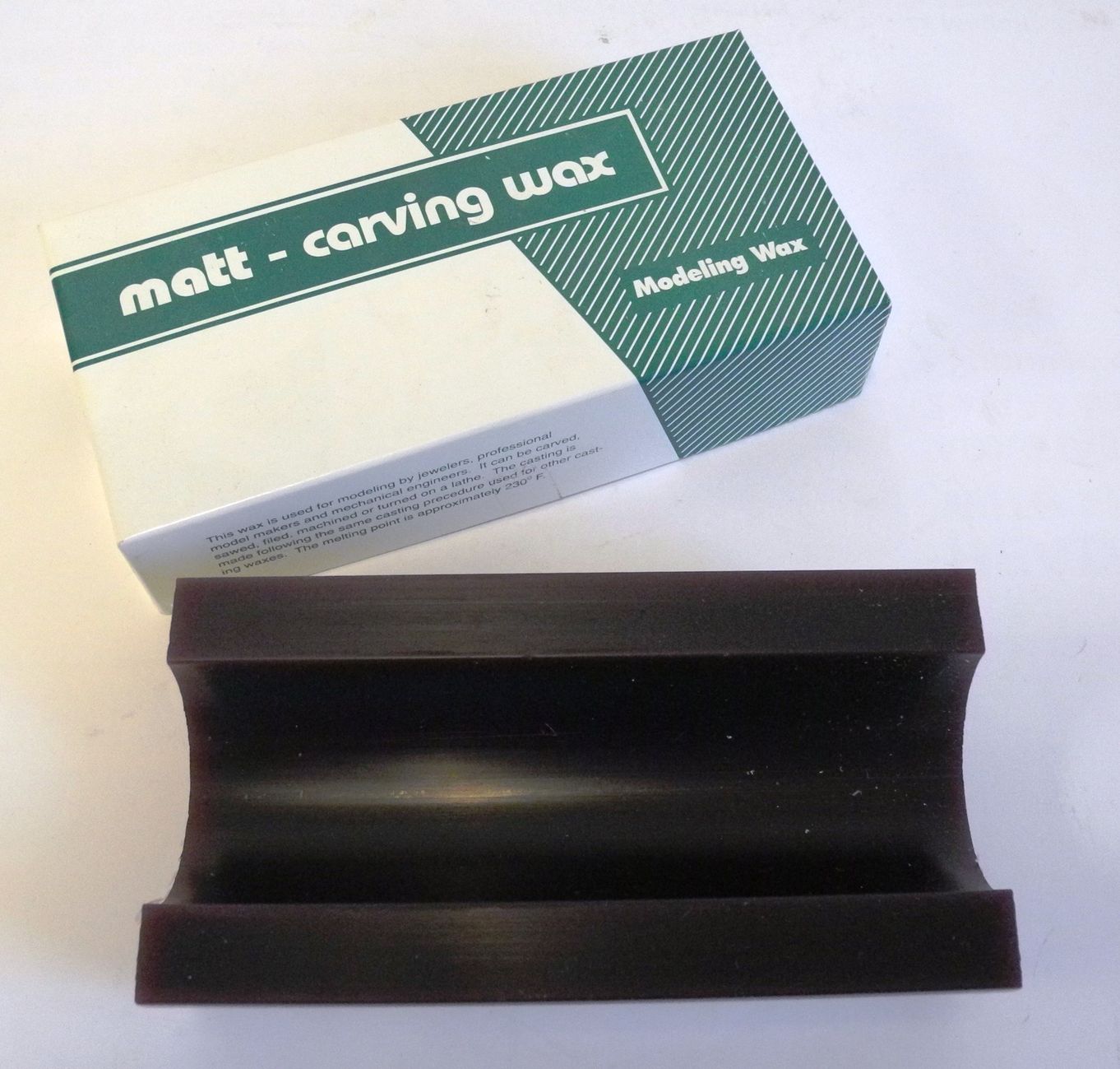 MATT' Bracelet Wax Blanks  Green (Hard) - TC0170