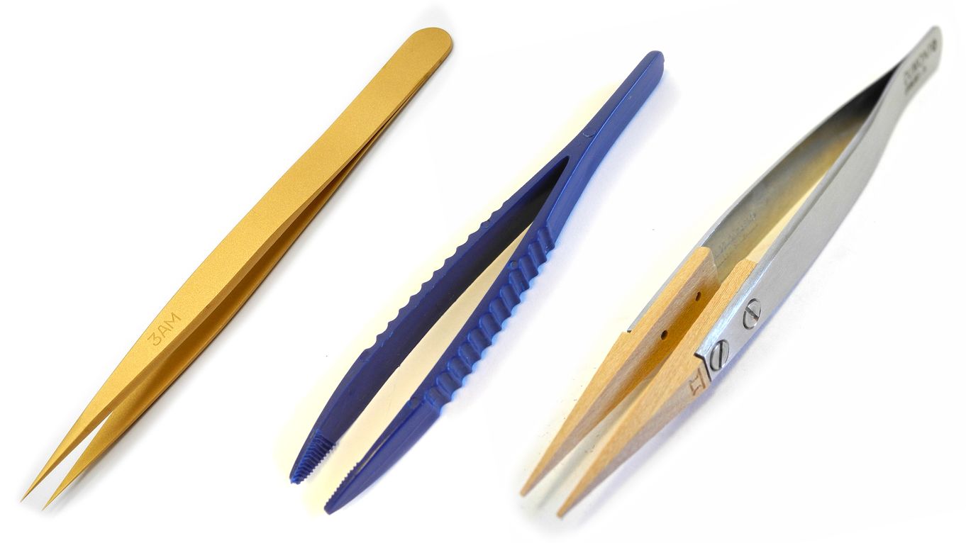 Brass, Plastic & Specialist Watchmakers Tweezers
