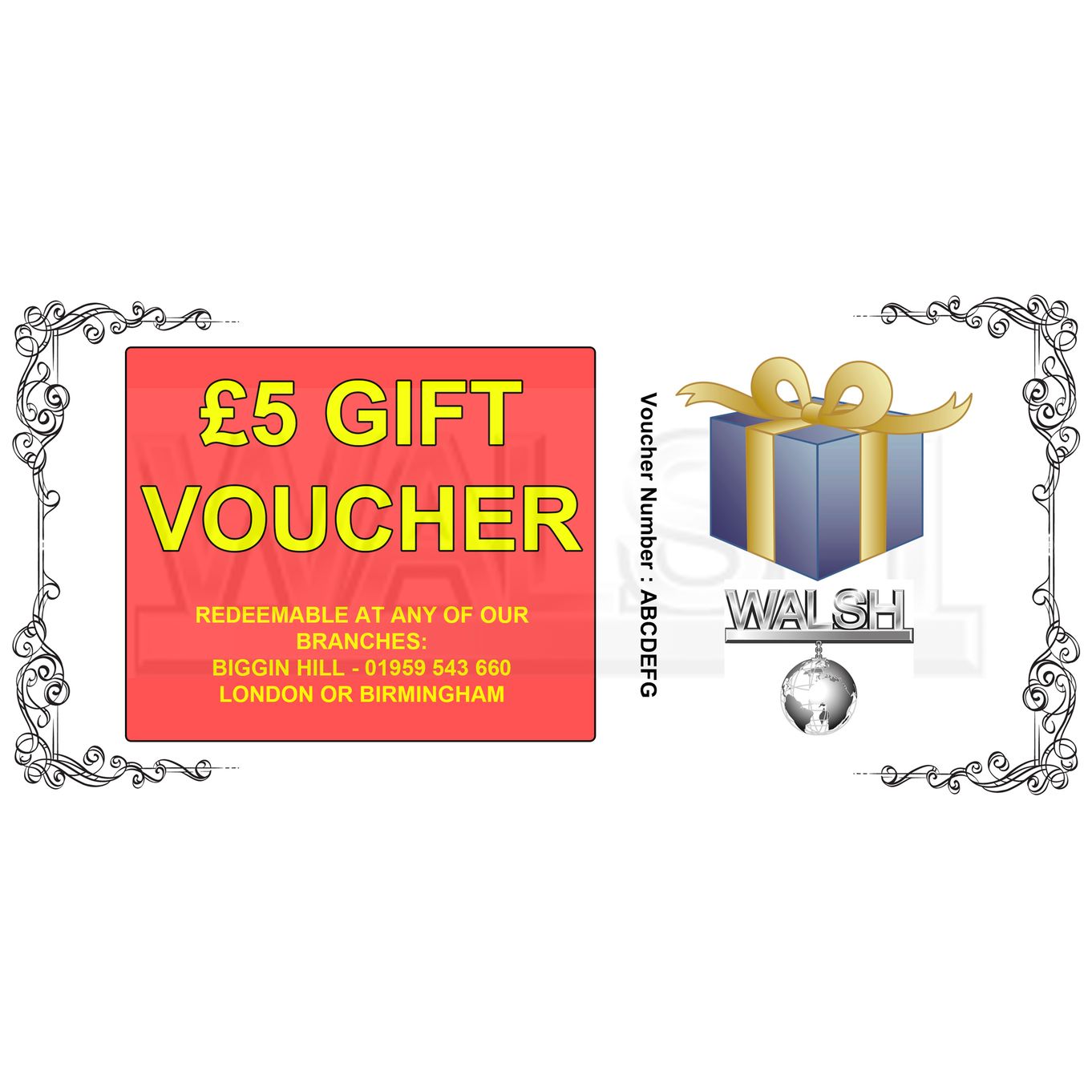 Gift Vouchers