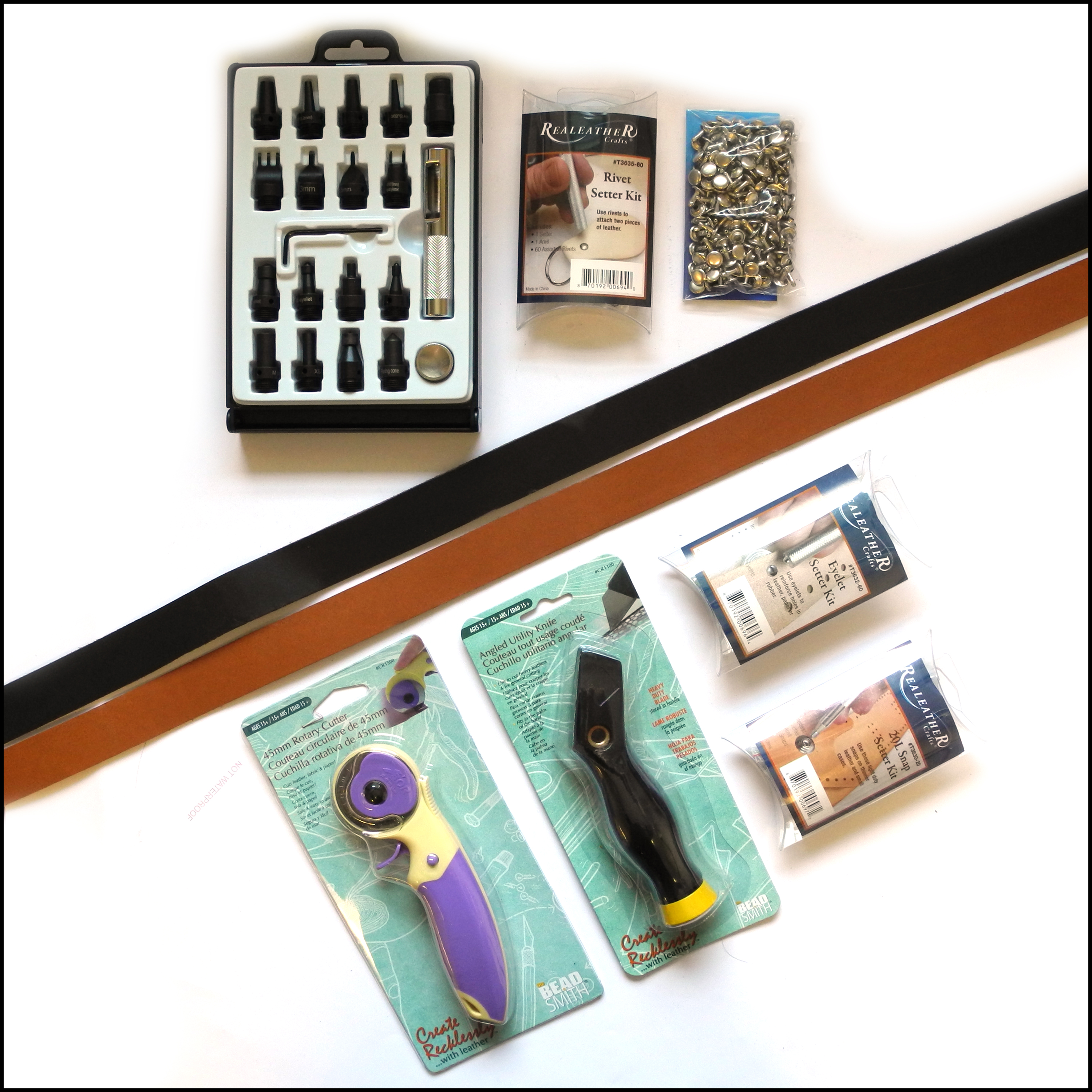 Leather Crafting Tools and Accessories