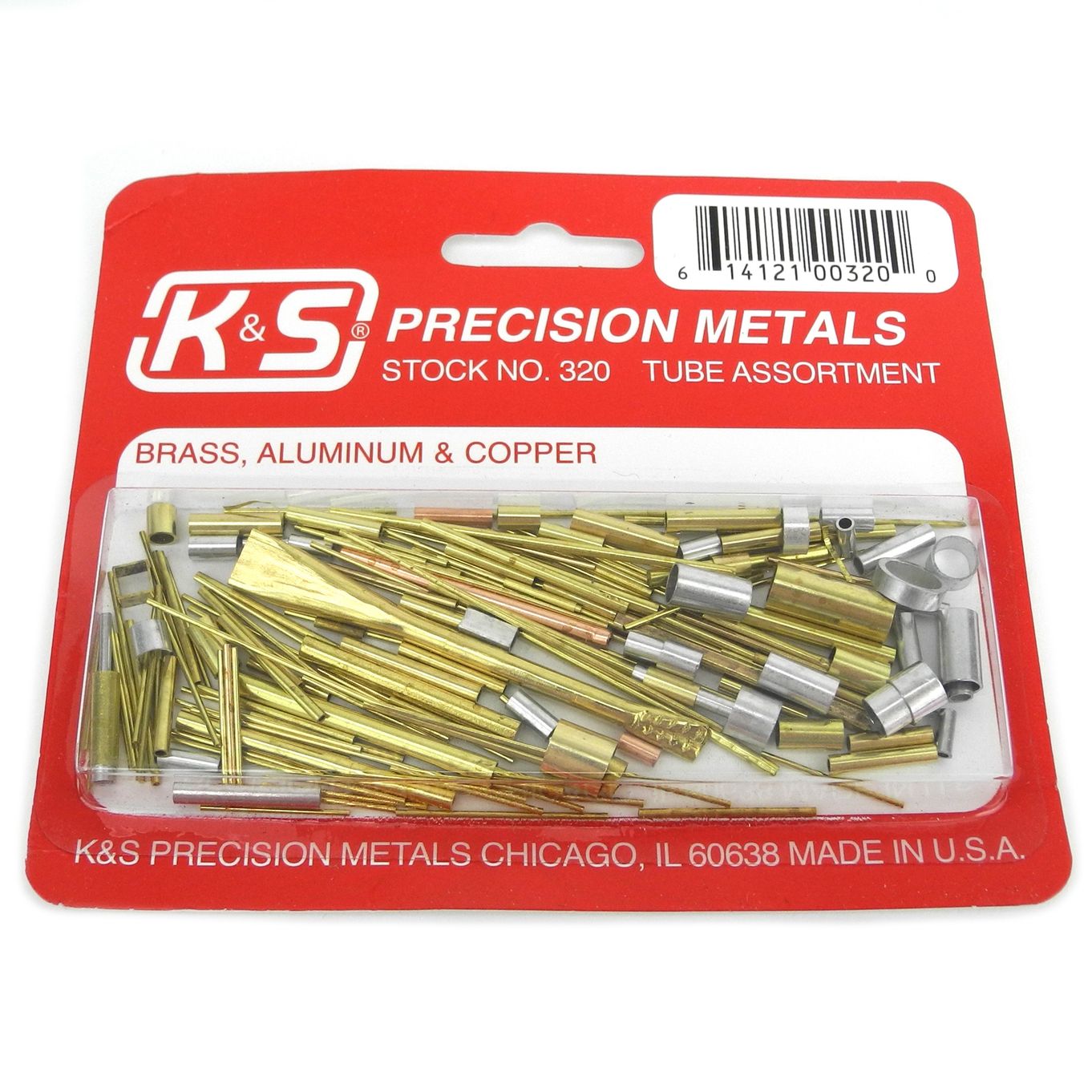 K&S Precision Metals 1145 Round Brass Tubing, 1/8 OD x 0.014 Wall  Thickness x 36 Length, Made in USA Brass Coating Cut Cutting Angle Flute :  : Industrial & Scientific