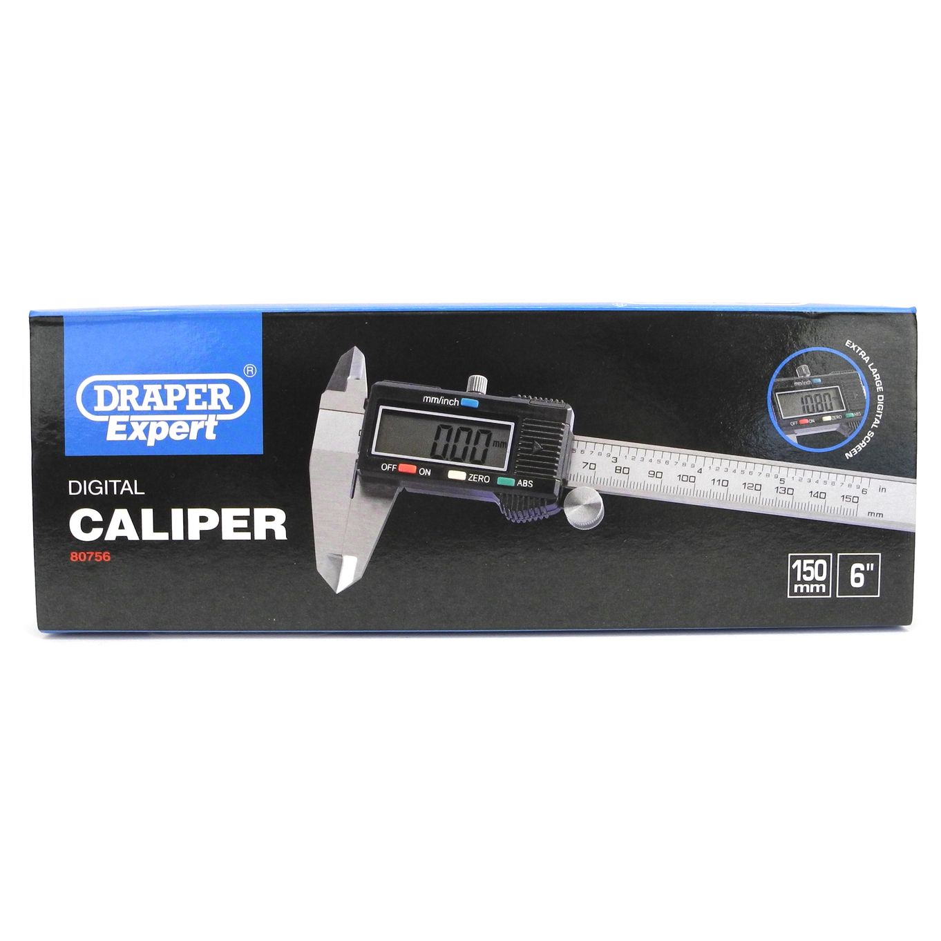 Draper expert digital vernier caliper deals 150mm