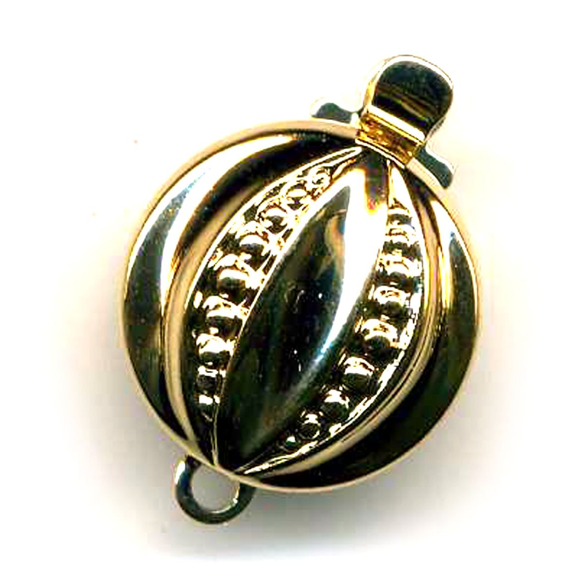 Base Metal Clasp, Gold Plated - FC234