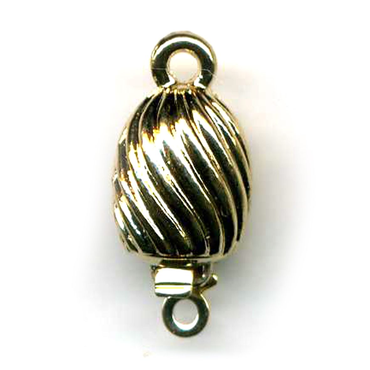Base Metal Clasp, Gold Plated - FC237