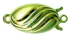 1 Row, Gold Plated Silver Clasp - FC4429