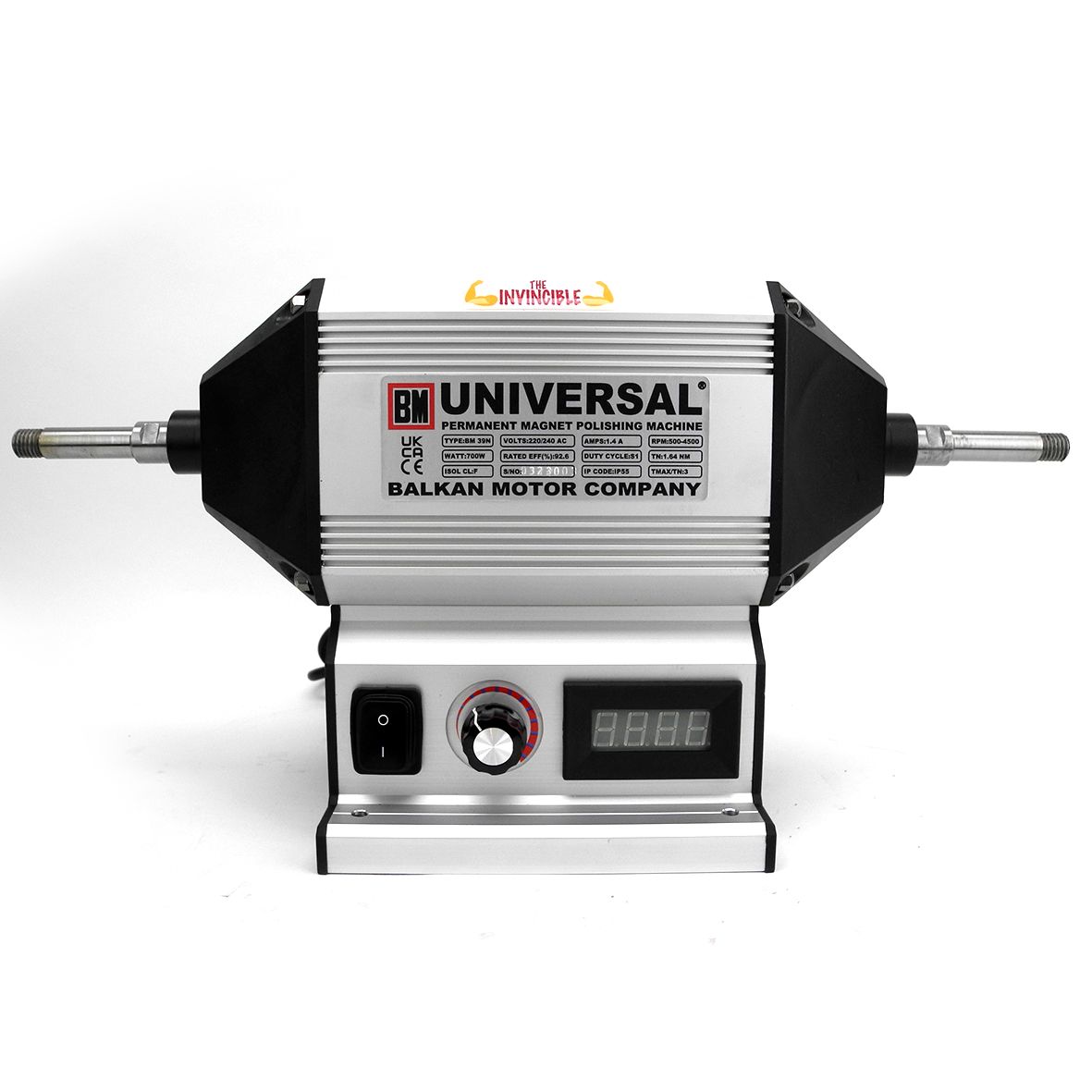 BALKAN 'INVINCIBLE' VARIABLE SPEED POLISHING MOTOR BM39N 4500RPM - TP8120