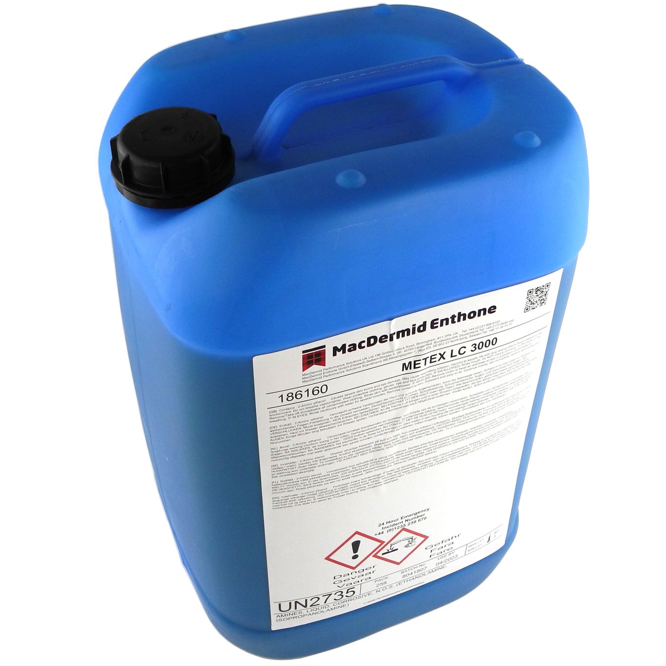 Mersol (Metex LC3000 186160) Soak Cleaner (25 ltr)  - T2440128