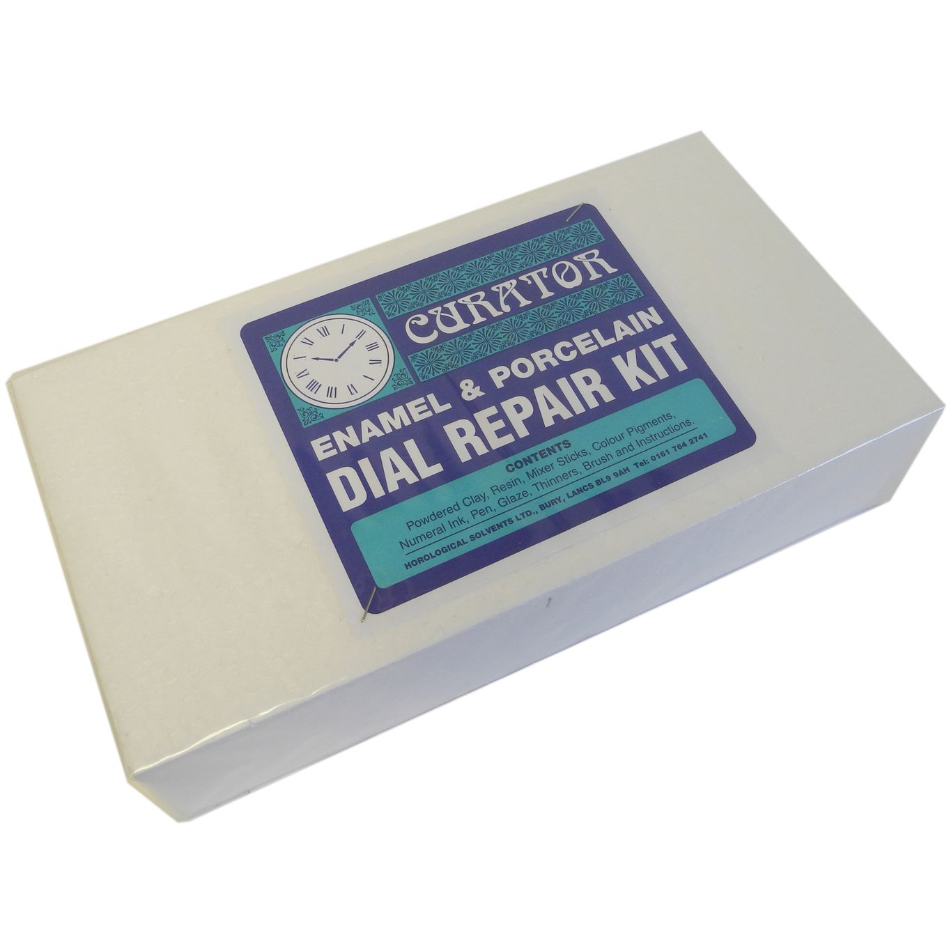 Dial Repair Kit For Clock Enamel and Porcelain Dials - HE15