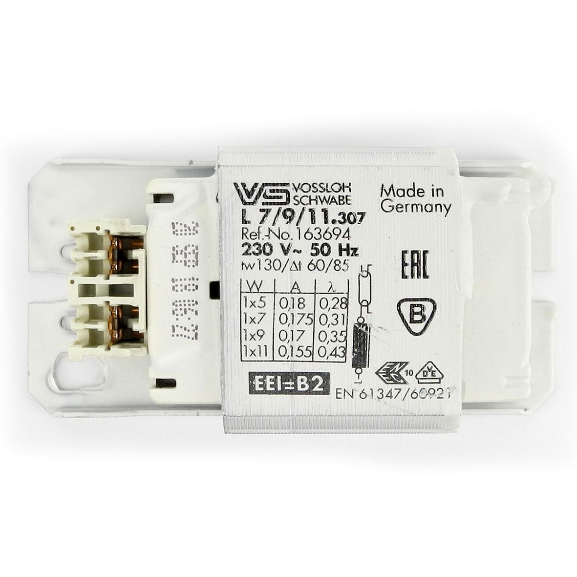 Lamp Fitting For Elma Unispeed / Multispeed 230V / 50Hz - TZP8212