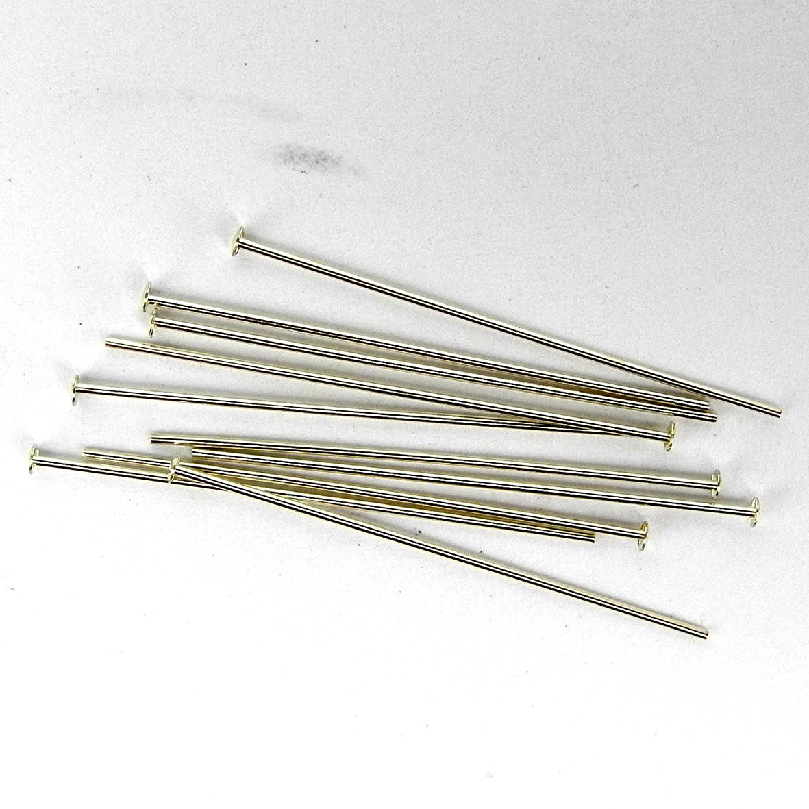 Head Pins, Length 25mm (10 Pieces) - FH211