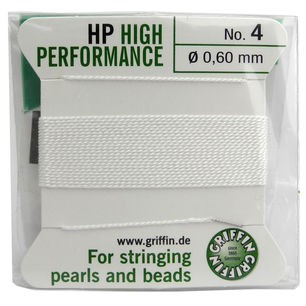 High Performance Carded Griffin Thread Size 4 0.60mm - FT714