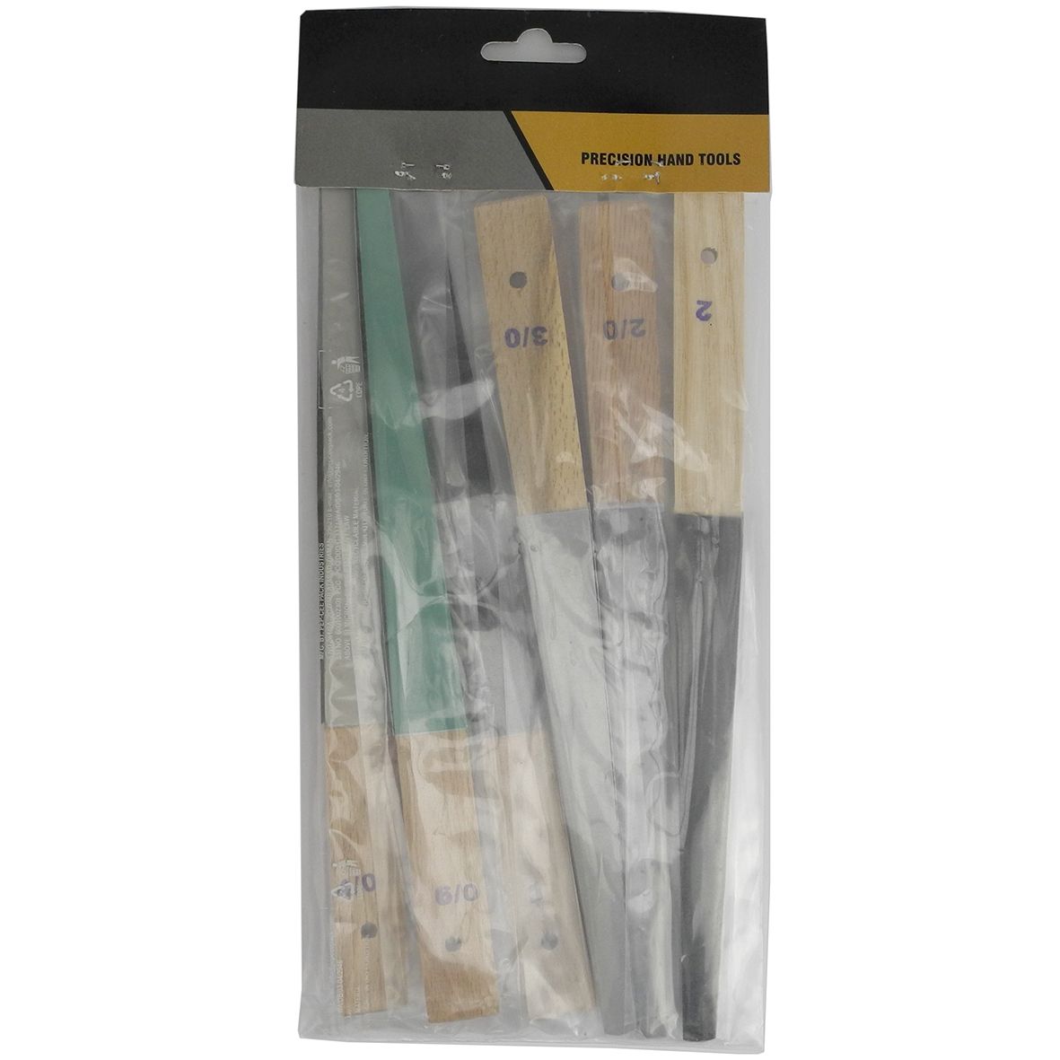 Emery Sticks Half-Round Set Of 6 (Economy) - TQE14