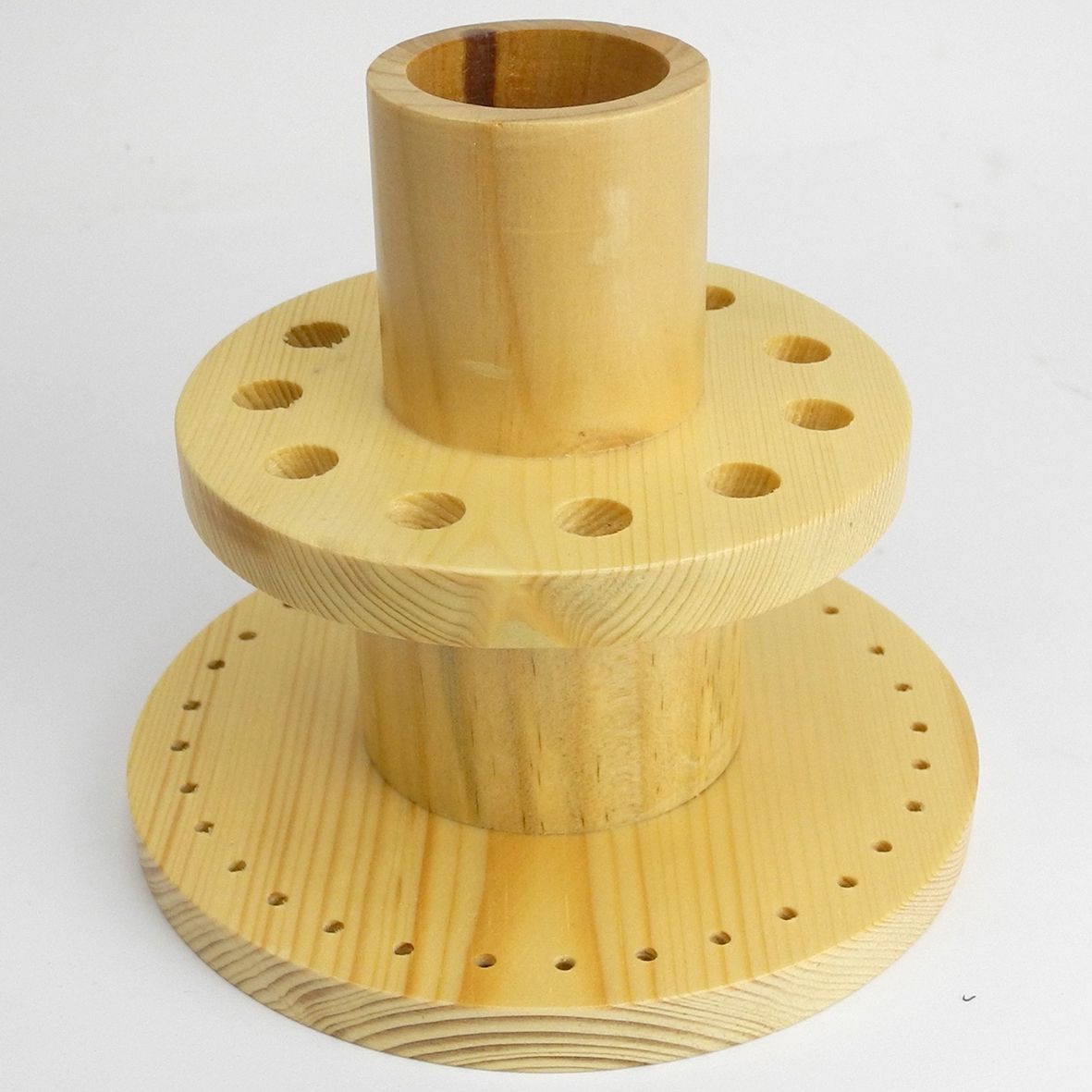 ROUND MULTIPURPOSE WOODEN TOOL STAND - TS2605