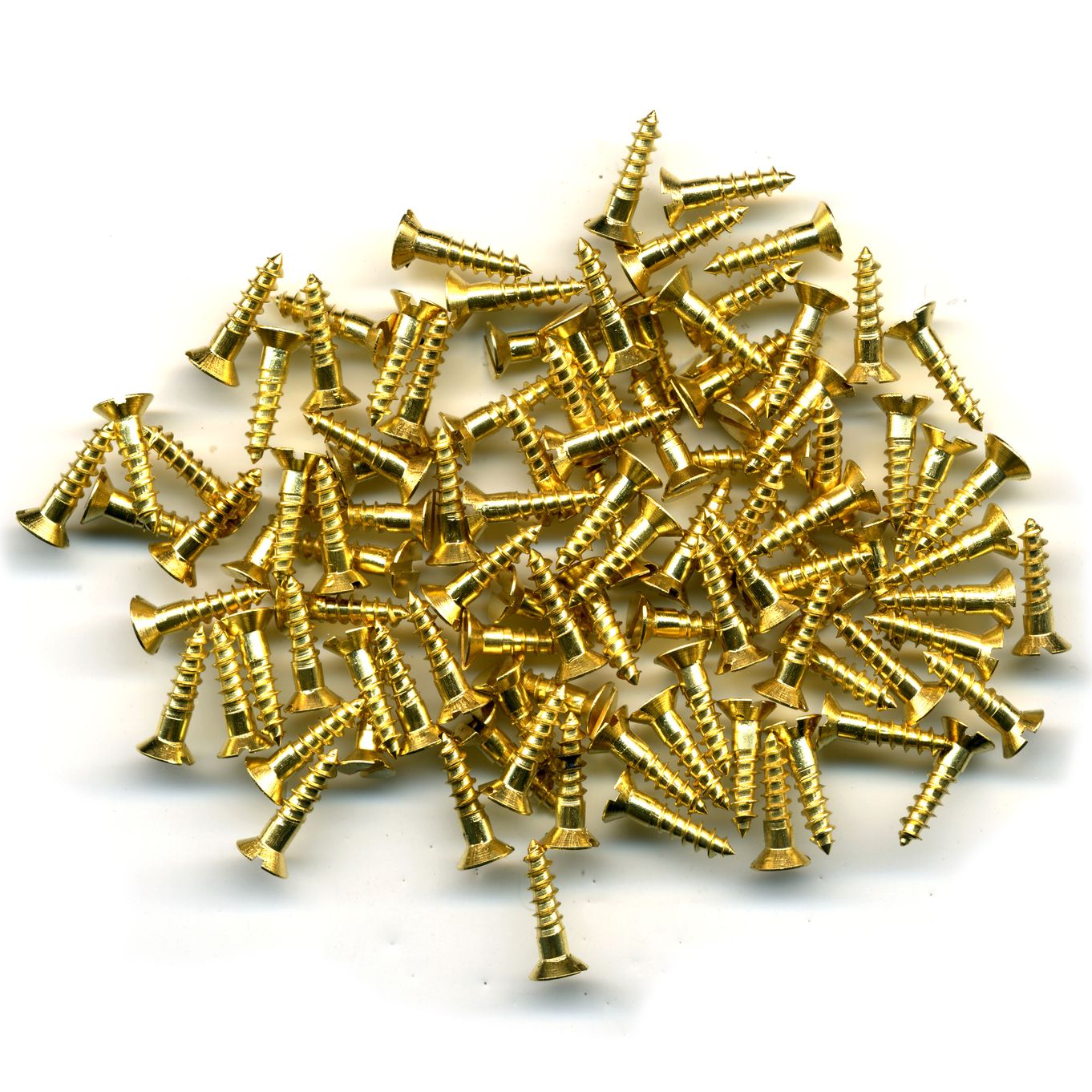Wood Screws Brass No.4 1/2