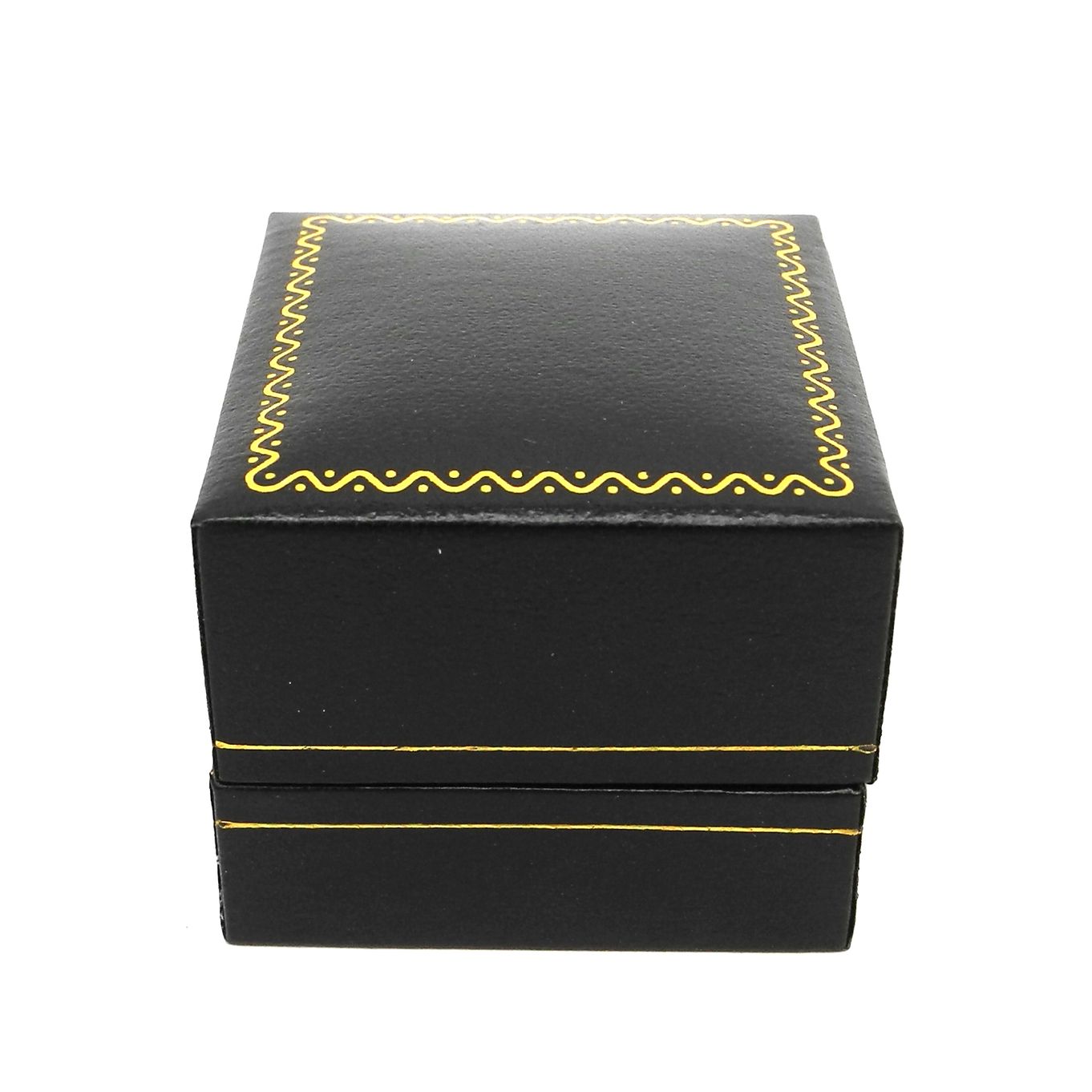 Ring Box (Case) Black 47mm x 53mm x 40mm - SP817