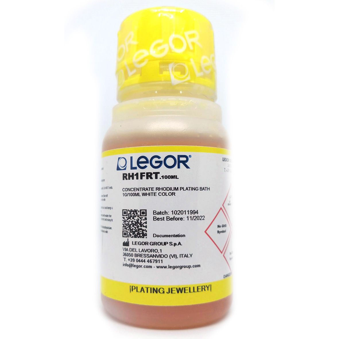 Legor® RH2PM Rhodium Solution – ZAK JEWELRY TOOLS
