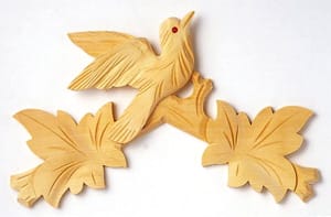 Cuckoo Clock Top, Width 295mm - CC23