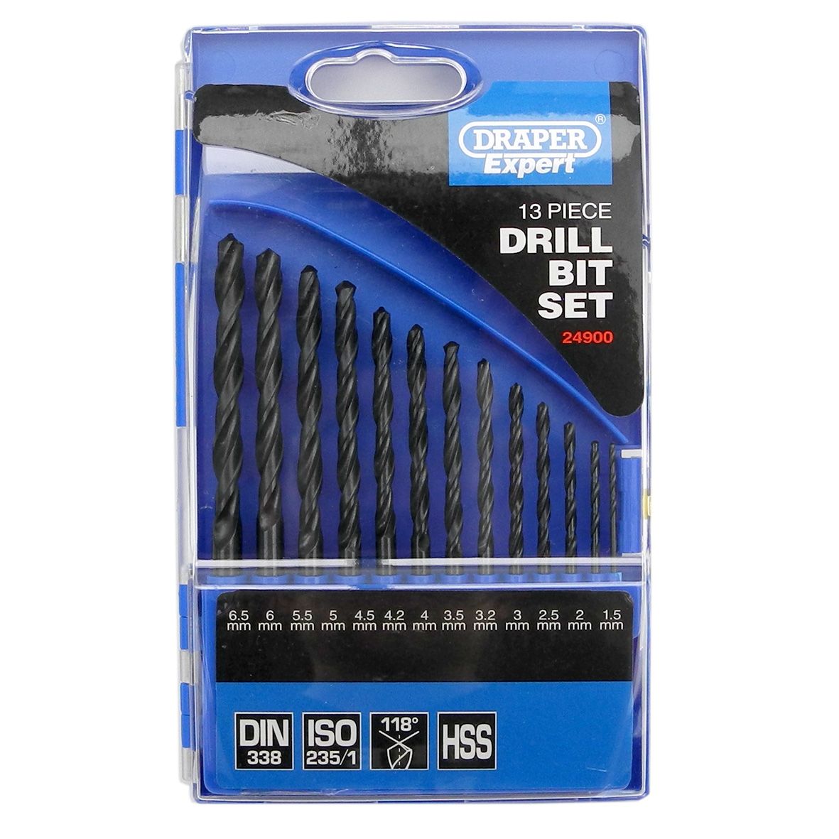 Metric HSS Drill Set 1.50mm - 6.50mm - TD913