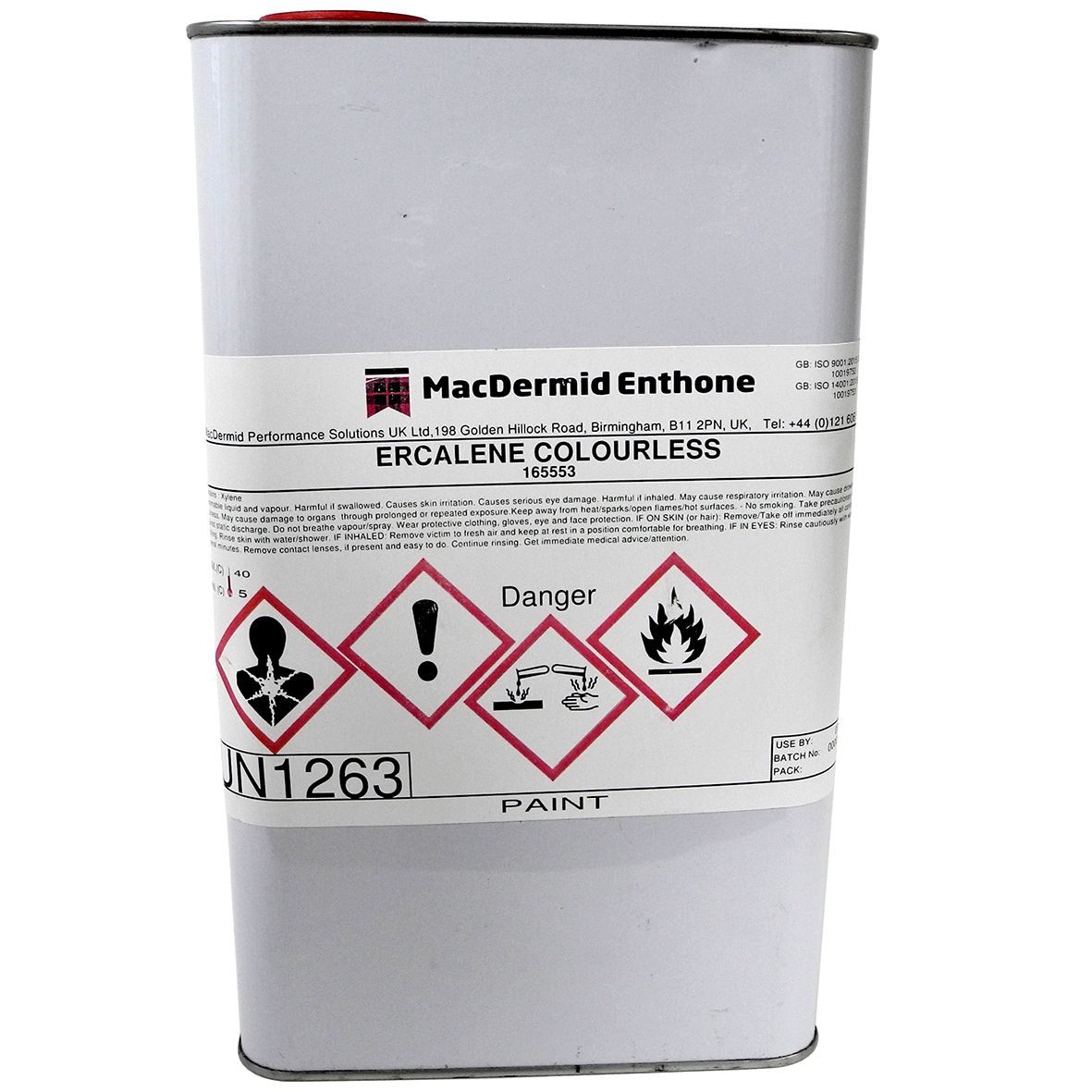Lacquer - Ercalene Colourless - Grade