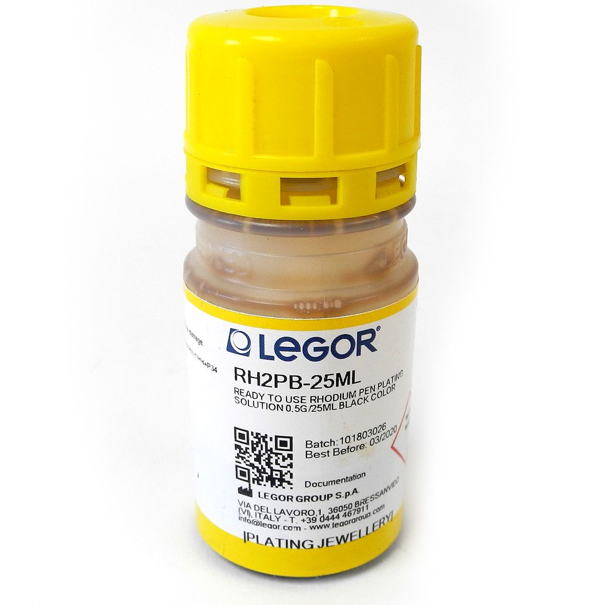 Legor Rhodium Plating Solution – A to Z Jewelry Tools & Supplies