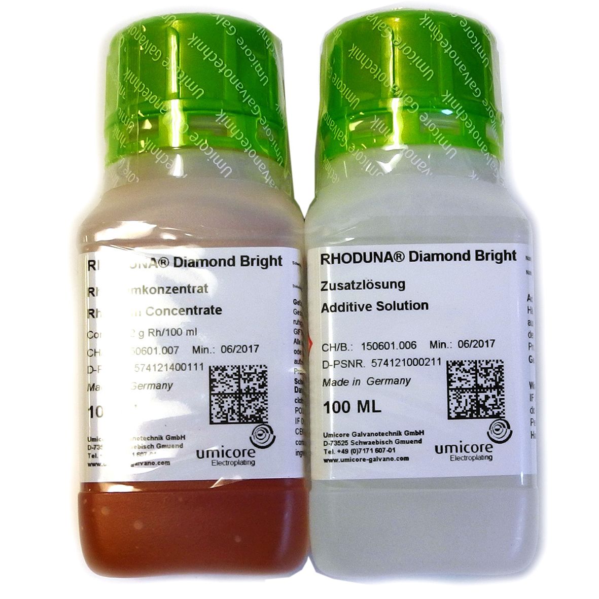 271 Rhodium Plating Solution, Grade Standard: Technical Grade, Packaging  Size: 100ml at Rs 120000/bottle in Mumbai