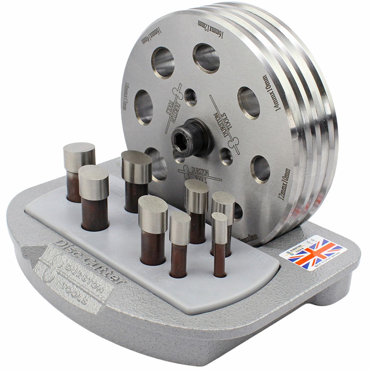 Durston 8pc Oval Disc Cutter Set 1218 - TP1218