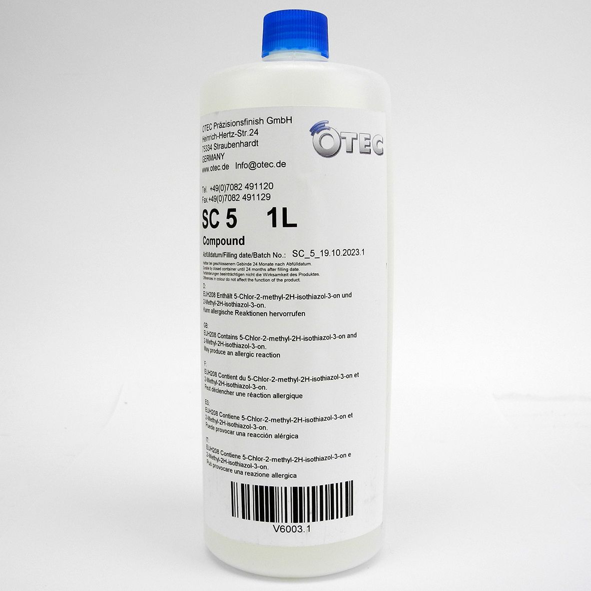 Otec Grinding Solution SC5, 1 Litre - TP358A