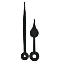 Spade Hands, Black, Minute 80mm, Hour 56mm - CH480